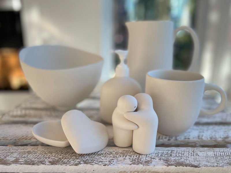 Keramik einfach zuhause bemalen